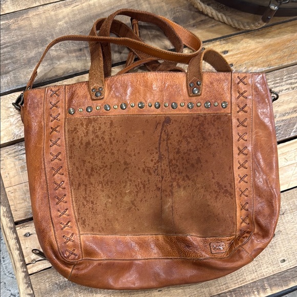 BED|STU Brown Leather Crossbody Bag - Picture 2 of 4